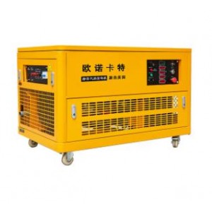 静音10kw汽油发电机 双缸电启动 欧诺卡特CAT-10K 城市施工应急移动
