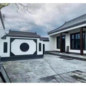 仿古四合院建筑设计 中式庭院施工建筑 安装队